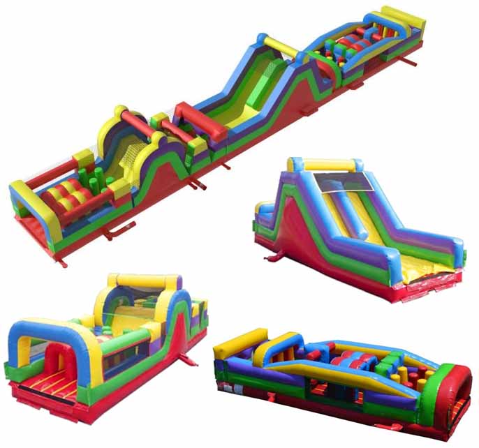 Inflatable Course Runs Giant Runs Inflatable Obstacle Course - Choose Your Sections ...