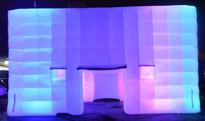 inflatable nightclub with leds