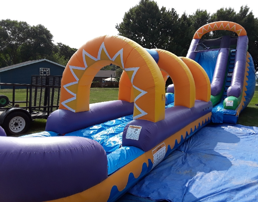 Inflatable Sun Water Slide Slip N' Slide