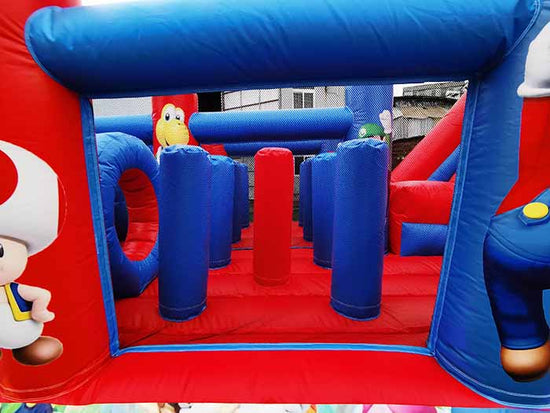 Mario Inflatble Mario Bros Inflatable Obstacle Course – inflatableisland.co