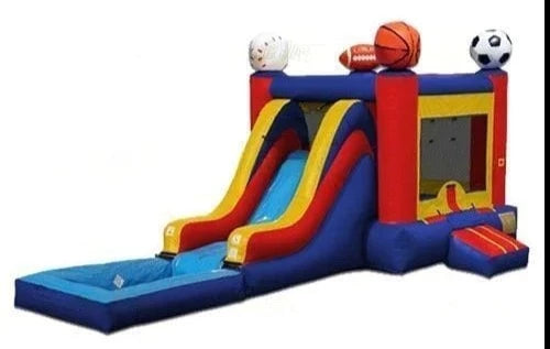 Sports Jumping House With Slide and Pool